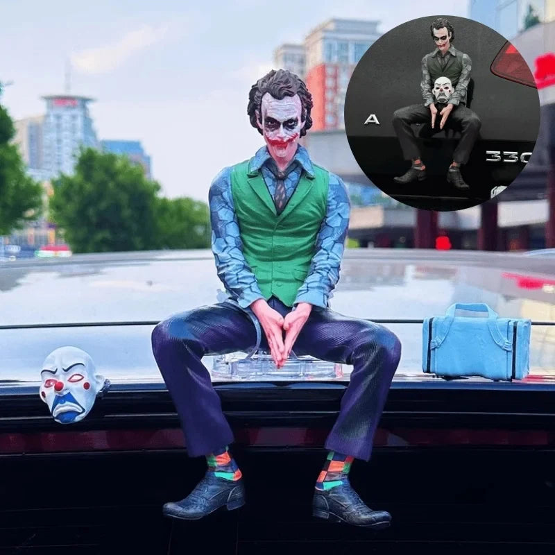 Car Roof Joker Character Statue For Car Decoration