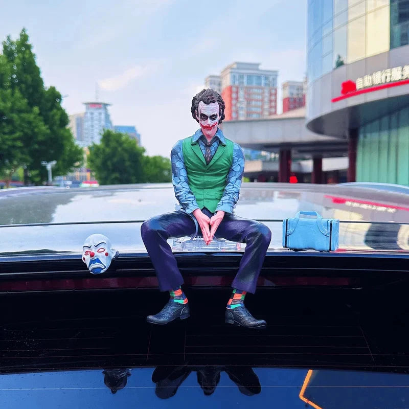 Car Roof Joker Character Statue For Car Decoration