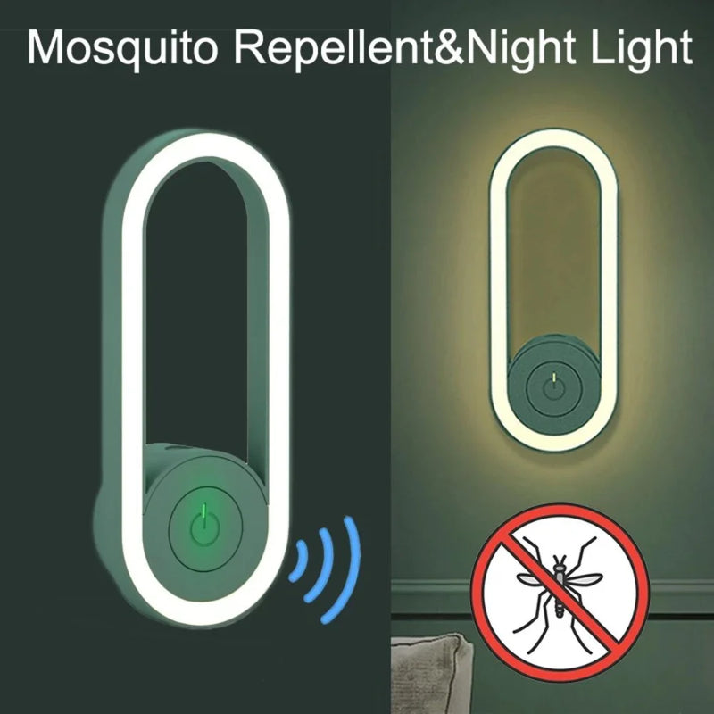 LAST DAY🔥70% OFF - Latest Frequency Conversion Ultrasonic Mosquito Killer with LED Sleeping Light